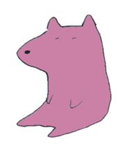 Polar bear dog sticker #662893