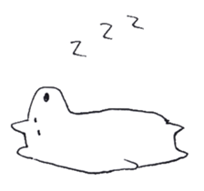 Polar bear dog sticker #662896