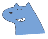 Polar bear dog sticker #662898