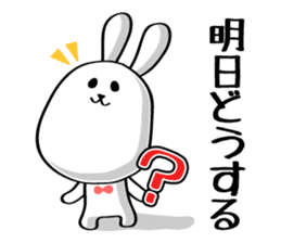 Rabbit eggs sticker #663296