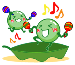 Mametaro of beans part 2 sticker #663355