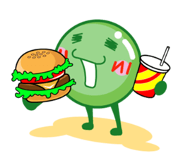 Mametaro of beans part 2 sticker #663362