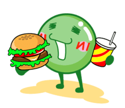 Mametaro of beans part 2 sticker #663362