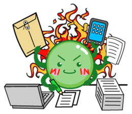 Mametaro of beans part 2 sticker #663366