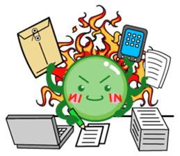 Mametaro of beans part 2 sticker #663366