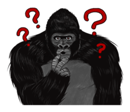 Gorilland sticker #663750