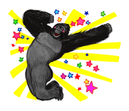 Gorilland sticker #663756