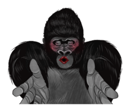 Gorilland sticker #663760