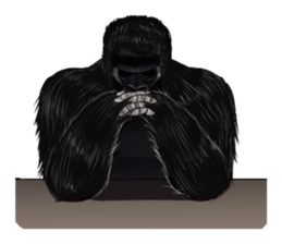 Gorilland sticker #663763