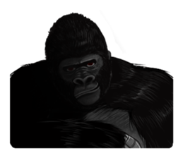 Gorilland sticker #663770
