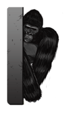 Gorilland sticker #663771