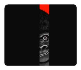 Gorilland sticker #663772