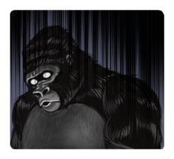 Gorilland sticker #663777