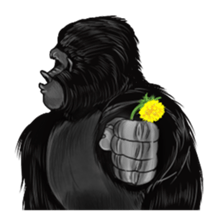 Gorilland sticker #663783