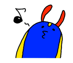 The Blue Sea Slugs sticker #664350