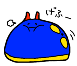 The Blue Sea Slugs sticker #664357