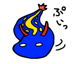 The Blue Sea Slugs sticker #664361