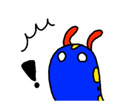 The Blue Sea Slugs sticker #664362