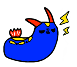 The Blue Sea Slugs sticker #664364