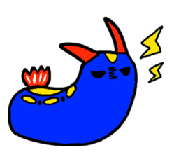 The Blue Sea Slugs sticker #664364