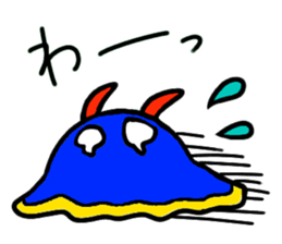 The Blue Sea Slugs sticker #664367