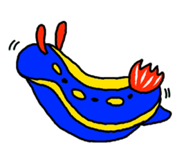 The Blue Sea Slugs sticker #664383