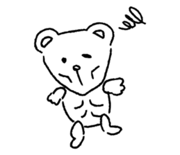 Plain Bear sticker #665010