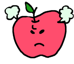 "apo-san" the apple sticker #665113