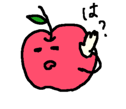 "apo-san" the apple sticker #665123