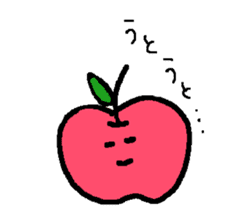 "apo-san" the apple sticker #665129