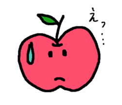 "apo-san" the apple sticker #665131