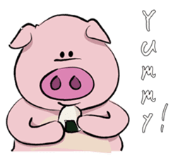 Pigly and friends sticker #665392