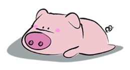 Pigly and friends sticker #665397