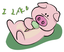 Pigly and friends sticker #665398