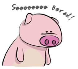 Pigly and friends sticker #665404