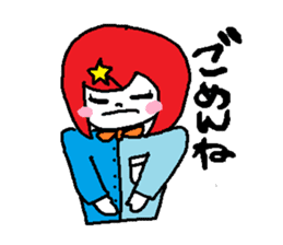 colorfulGirl sticker #665758