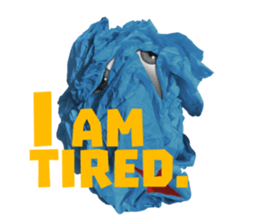 paper scrap man sticker #665916