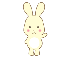 Una Rabbit sticker #666306