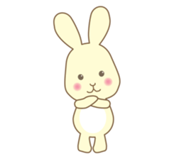 Una Rabbit sticker #666307
