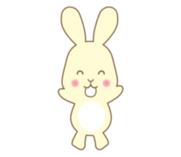 Una Rabbit sticker #666310