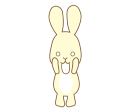 Una Rabbit sticker #666311