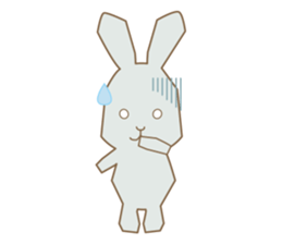 Una Rabbit sticker #666314
