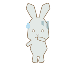Una Rabbit sticker #666314