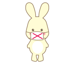 Una Rabbit sticker #666316