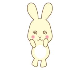 Una Rabbit sticker #666319