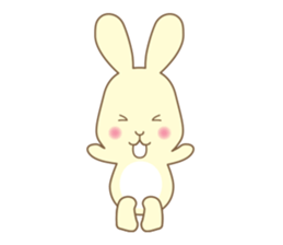 Una Rabbit sticker #666321