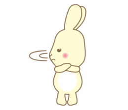 Una Rabbit sticker #666322