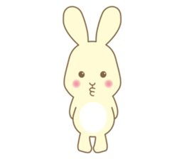 Una Rabbit sticker #666324