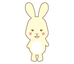 Una Rabbit sticker #666327