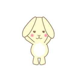Una Rabbit sticker #666328